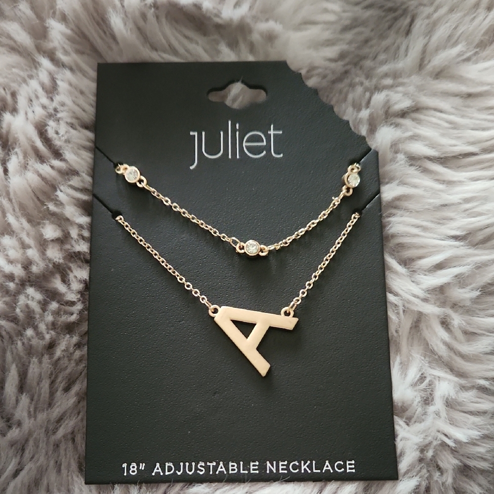 Gold Initial Necklace